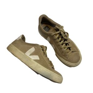 Veja Campo Suede Sneaker in Dune/White sz 8